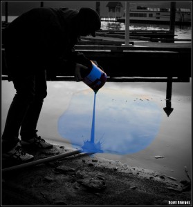 pour